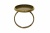 Заготовка для рукоделия металлическая фигурная для кольца 15мм - купить в Челябинске. Цена: 7.44 руб.