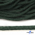 Шнур плетеный d-6 мм, 70% хлопок 30% полиэстер, уп.90+/-1 м, цв.1083-тём.зелёный - купить в Челябинске. Цена: 588 руб.
