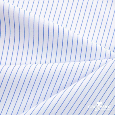 Ткань сорочечная Ронда, 115 г/м2, 58% пэ,42% хл, шир.150 см, цв.3-голубая, (арт.114) - купить в Челябинске. Цена 306.69 руб.