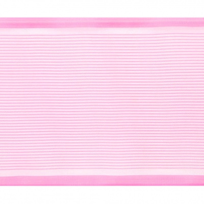 Лента капроновая, шир. 80 мм/уп. 25 м, цвет розовый - купить в Челябинске. Цена: 19.77 руб.