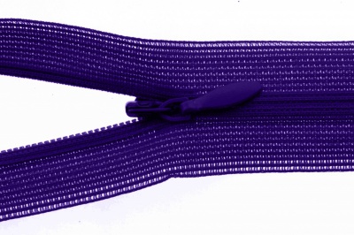 Молния потайная Т3 866, 20 см, капрон, цвет фиолетовый - купить в Челябинске. Цена: 5.27 руб.