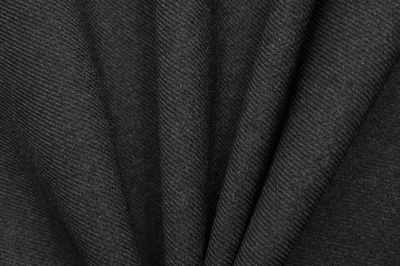 Ткань костюмная 25505 2003, 265 гр/м2, шир.150см, цвет т.серый - купить в Челябинске. Цена 418.73 руб.