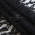 Кружевное полотно #2307, 145 гр/м2, шир.150см, цвет чёрный - купить в Челябинске. Цена 449.07 руб.